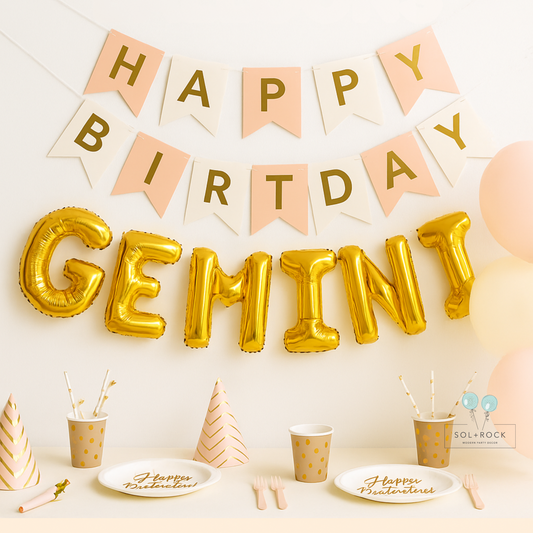 Big Gemini Energy: The Ultimate Zodiac Party Must-Have