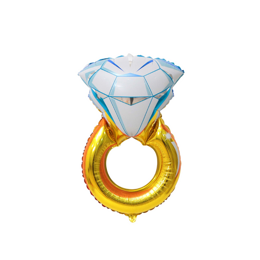 engagement ring balloon photo prop