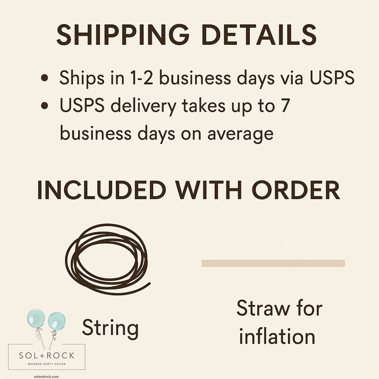 Shipping details
