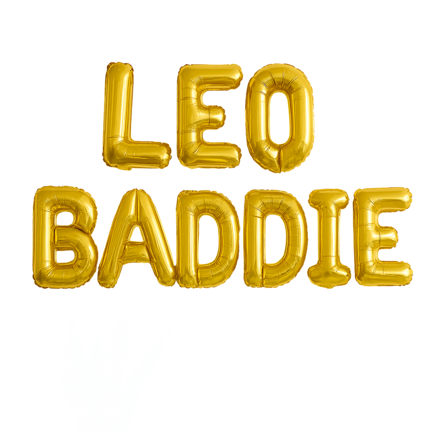 Big Leo Energy Balloon Banner for Leo Birthday