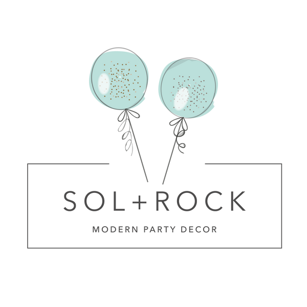 Sol and Rock Modern Party Decorations