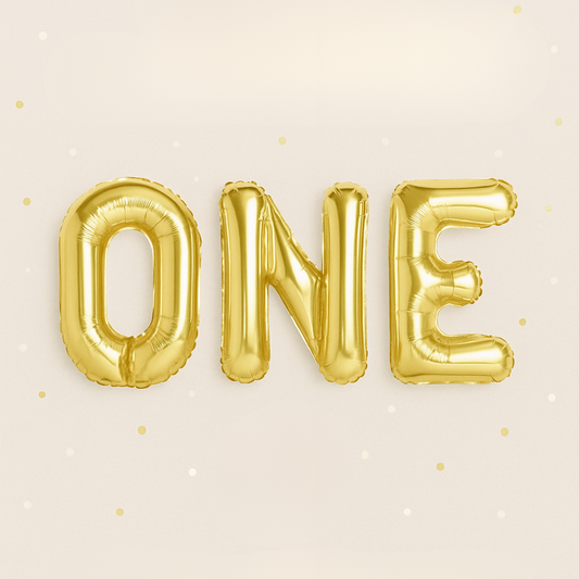 First birthday party photo prop ONE balloon