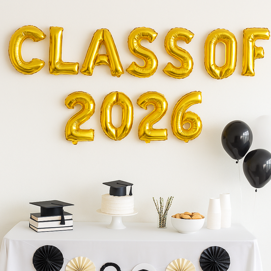 Class of 2025 Graduation Balloons | Congrats Grad Party Decorations