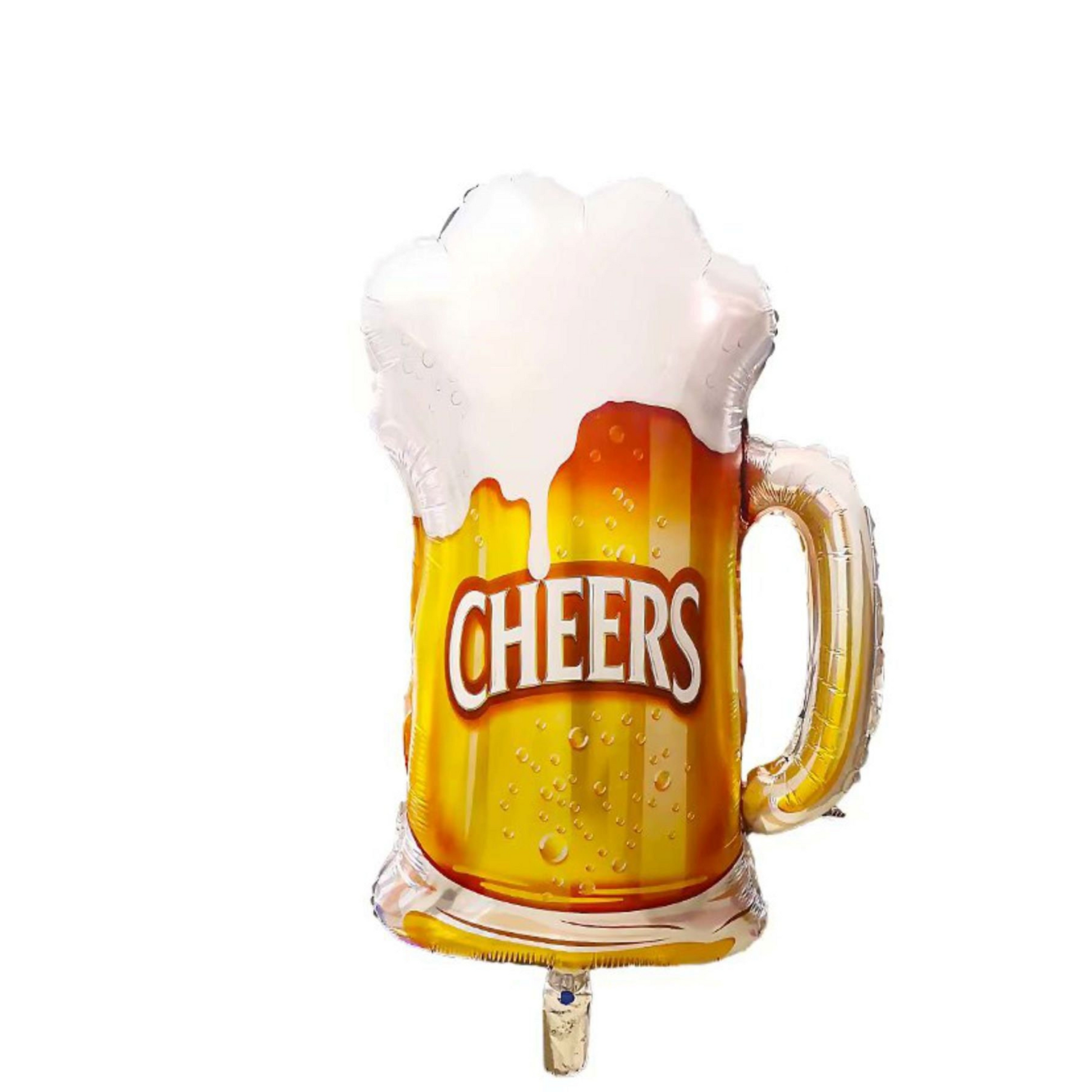 Large foil beer mug balloon