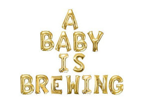 A baby is brewing
