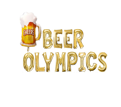 Beer olympics banner