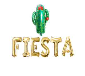 Fiesta Balloon Banner