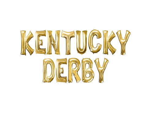 Kentucky Derby Balloons