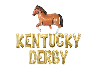 Kentucky Derby Party Balloons