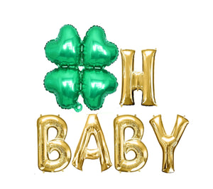 St PAtricks Day Balloon Banner