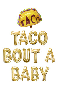 Taco Baby Shower Banner