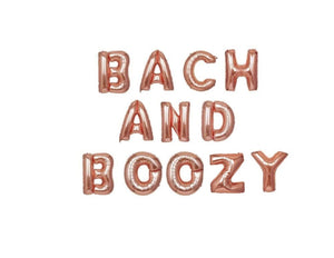 Bach and Boozy Balloon Banner