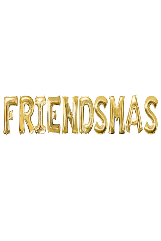 Friendsmas CHristmas Balloons