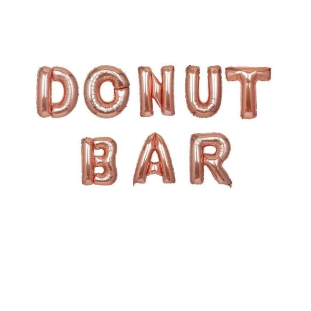 donut bar sign