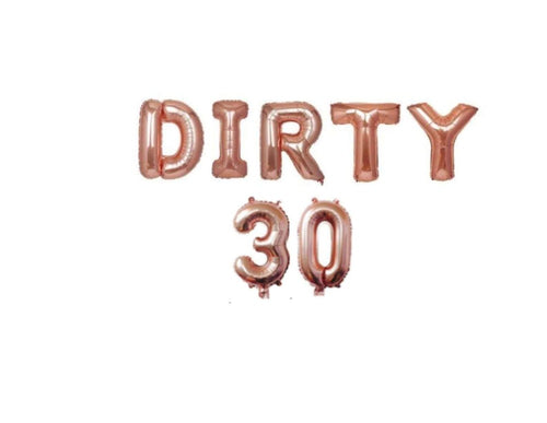 dirty thirty banner