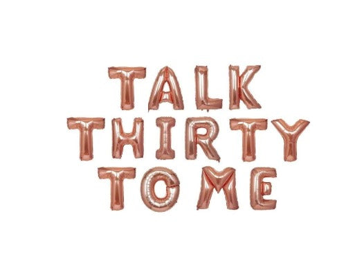 talk thirty to me banner