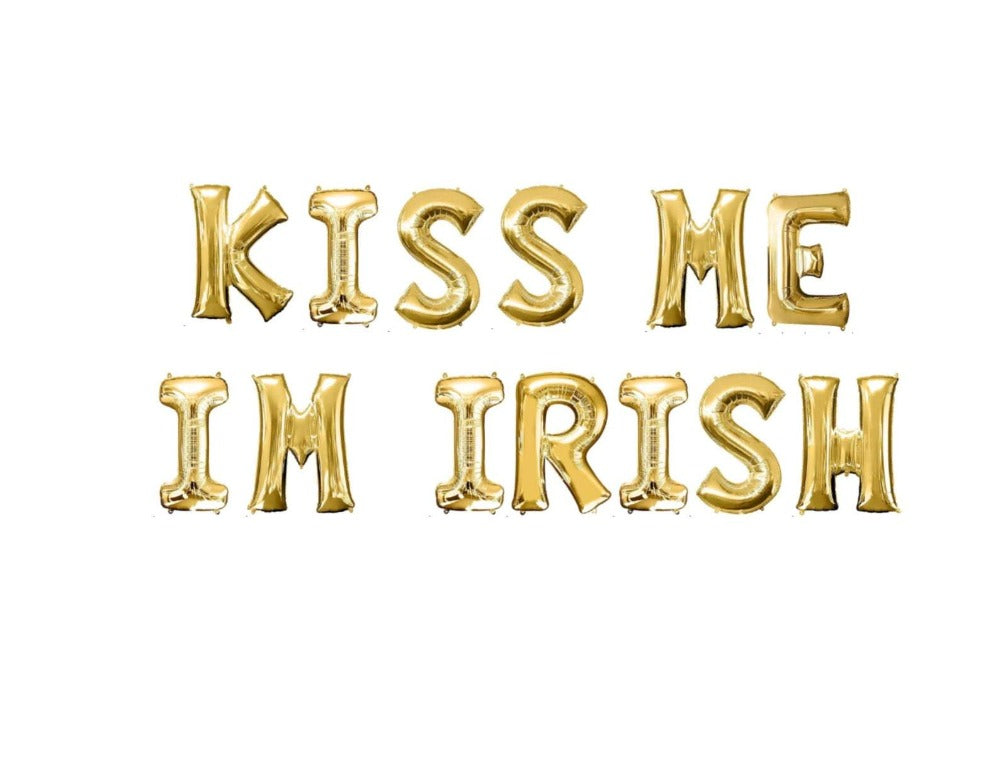 Kiss Me I'm Irish Balloon