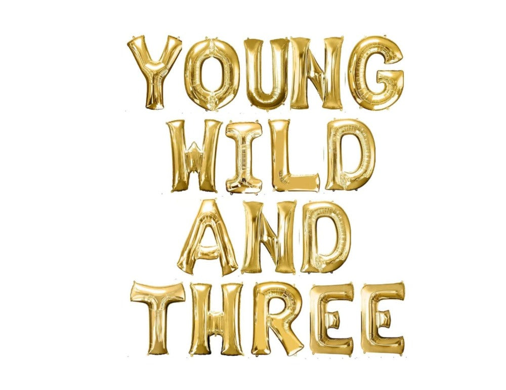 Young Wild and Three Balloons