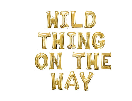 Wild Thing On The Way Balloons