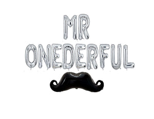 Mr Onederful Backdrop