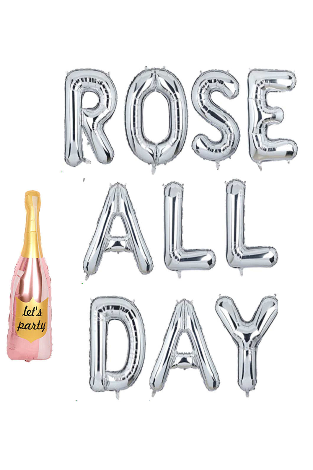 Rose all day balloons